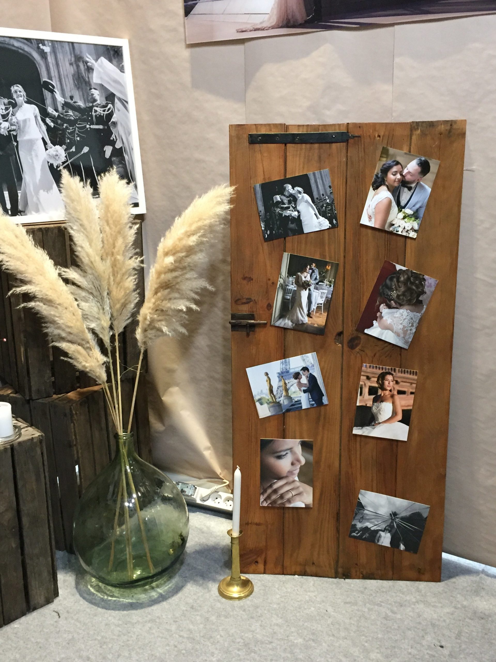 Porte en bois vintage