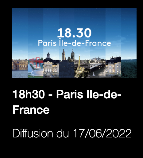 France 3 Régional Emission 18h30 du 17 juin 2022